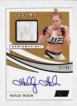 2021 Panini Immaculate Collection UFC feature card