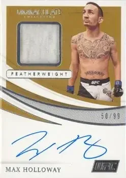 2021 Panini Immaculate Collection UFC feature card