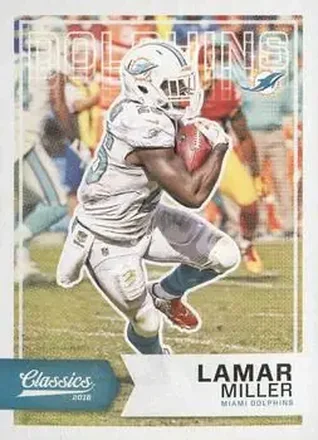 2016 Panini Classics #8 - Lamar Miller - Miami Dolphins