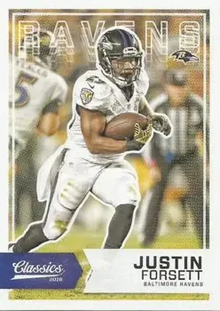 2016 Panini Classics #12 - Justin Forsett - Baltimore Ravens
