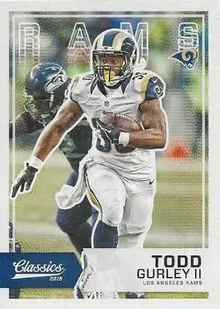 2016 Panini Classics #13b - Todd Gurley II - Los Angeles Rams