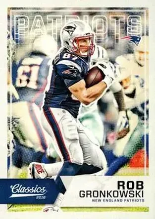 2016 Panini Classics #16 - Rob Gronkowski - New England Patriots