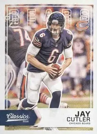 2016 Panini Classics #24 - Jay Cutler - Chicago Bears