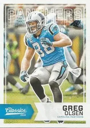 2016 Panini Classics #27 - Greg Olsen - Carolina Panthers
