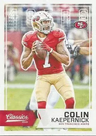 2016 Panini Classics #33 - Colin Kaepernick - San Francisco 49ers