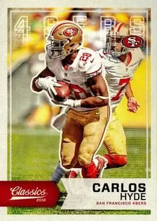 2016 Panini Classics #43 - Carlos Hyde - San Francisco 49ers