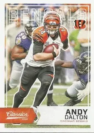 2016 Panini Classics #50 - Andy Dalton - Cincinnati Bengals