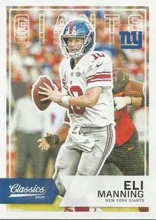 2016 Panini Classics #58 - Eli Manning - New York Giants