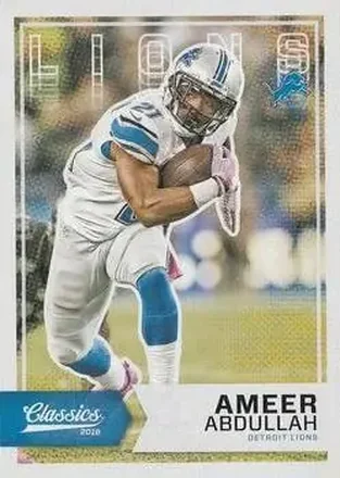 2016 Panini Classics #64 - Ameer Abdullah - Detroit Lions