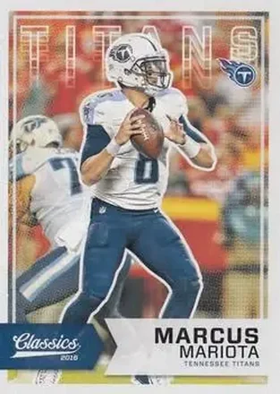 2016 Panini Classics #75 - Marcus Mariota - Tennessee Titans