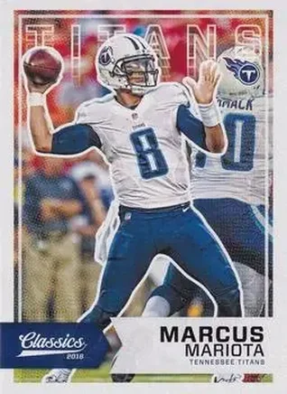 2016 Panini Classics #75b - Marcus Mariota - Tennessee Titans
