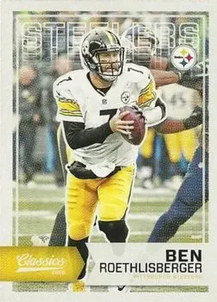 2016 Panini Classics #80 - Ben Roethlisberger - Pittsburgh Steelers