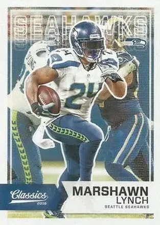 2016 Panini Classics #81 - Marshawn Lynch - Seattle Seahawks