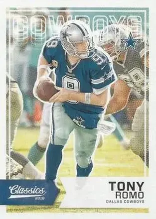 2016 Panini Classics #88 - Tony Romo - Dallas Cowboys