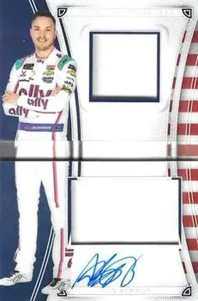 2023 Panini National Treasures - American Treasures Materials Booklet #ATM-ABW - Alex Bowman - Hendrick Motorsports