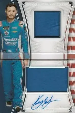2023 Panini National Treasures - American Treasures Materials Booklet #ATM-KLR - Kyle Larson - Hendrick Motorsports