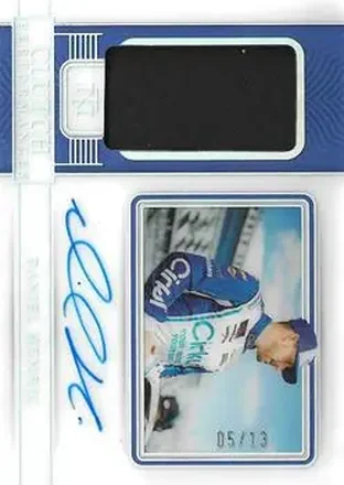 2023 Panini National Treasures - Clutch Performances Holo Silver #CP-DHM - Daniel Hemric - Kaulig Racing