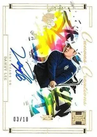 2024 Panini Impeccable LIV - Canvas Creations Signatures Gold #CC-DLE - Danny Lee