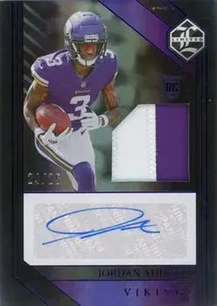 2023 Panini Limited - Amethyst Spotlight #120 - Jordan Addison - Minnesota Vikings