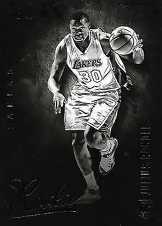 2014-15 Panini Noir #76 - Julius Randle - Los Angeles Lakers