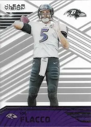 2016 Panini Clear Vision #6 - Joe Flacco - Baltimore Ravens