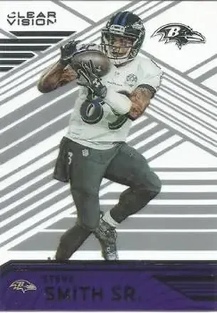 2016 Panini Clear Vision #7 - Steve Smith Sr. - Baltimore Ravens