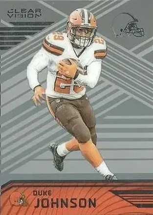 2016 Panini Clear Vision #17 - Duke Johnson Jr. - Cleveland Browns