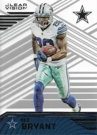 2016 Panini Clear Vision #18 - Dez Bryant - Dallas Cowboys