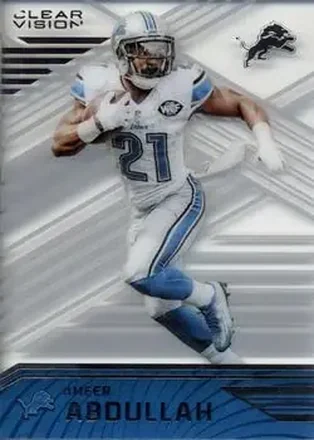 2016 Panini Clear Vision #24 - Ameer Abdullah - Detroit Lions