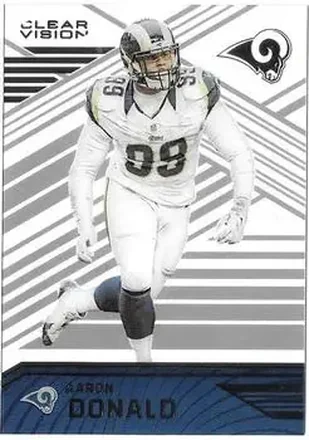 2016 Panini Clear Vision #36 - Aaron Donald - Los Angeles Rams