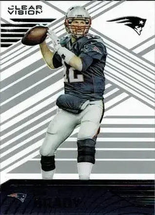 2016 Panini Clear Vision #41 - Tom Brady - New England Patriots