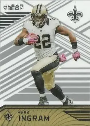2016 Panini Clear Vision #45 - Mark Ingram II - New Orleans Saints