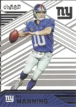 2016 Panini Clear Vision #47 - Eli Manning - New York Giants