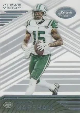 2016 Panini Clear Vision #48 - Brandon Marshall - New York Jets