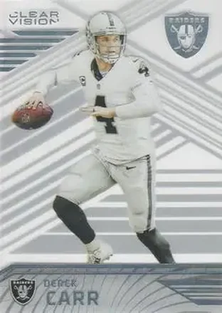 2016 Panini Clear Vision #52 - Derek Carr - Oakland Raiders