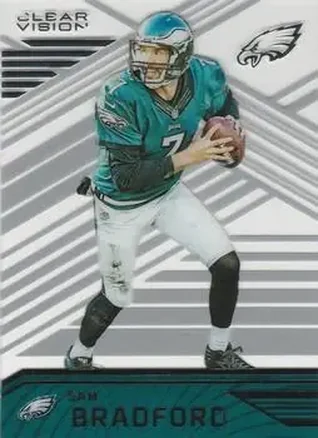 2016 Panini Clear Vision #53 - Sam Bradford - Philadelphia Eagles
