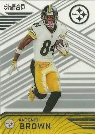 2016 Panini Clear Vision #55 - Antonio Brown - Pittsburgh Steelers