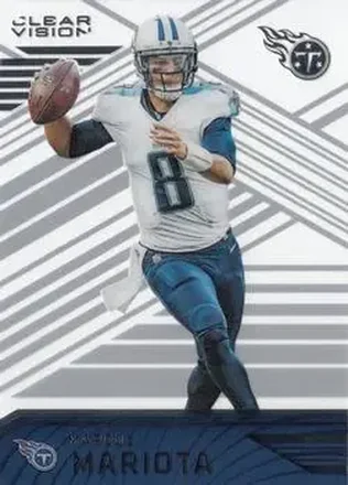 2016 Panini Clear Vision #67 - Marcus Mariota - Tennessee Titans