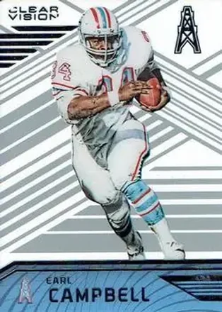 2016 Panini Clear Vision #71 - Earl Campbell - Houston Oilers