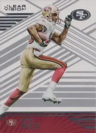 2016 Panini Clear Vision #72 - Jerry Rice - San Francisco 49ers