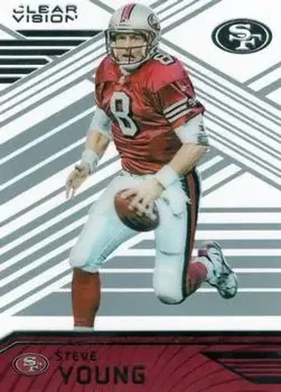 2016 Panini Clear Vision #76 - Steve Young - San Francisco 49ers
