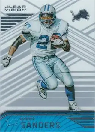 2016 Panini Clear Vision #80 - Barry Sanders - Detroit Lions