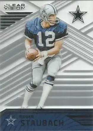 2016 Panini Clear Vision #84 - Roger Staubach - Dallas Cowboys