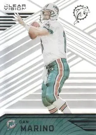 2016 Panini Clear Vision #94 - Dan Marino - Miami Dolphins