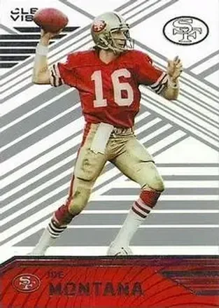 2016 Panini Clear Vision #96 - Joe Montana - San Francisco 49ers