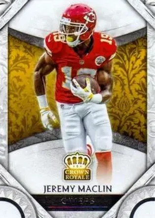 2016 Panini Crown Royale #8 - Jeremy Maclin - Kansas City Chiefs
