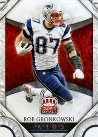 2016 Panini Crown Royale #10 - Rob Gronkowski - New England Patriots