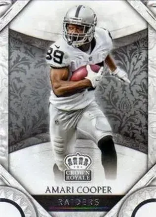 2016 Panini Crown Royale #12 - Amari Cooper - Oakland Raiders