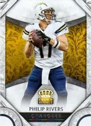 2016 Panini Crown Royale #14 - Philip Rivers - San Diego Chargers