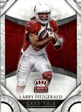 2016 Panini Crown Royale #19 - Larry Fitzgerald - Arizona Cardinals